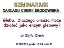 Seminarium dr Olech